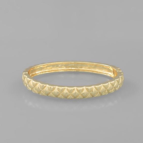 X-Pattern Flex Bangle Bracelet - Picture 2 of 2